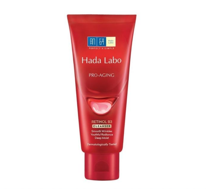 sữa rửa mặt Hada Labo đỏ chống lão hóa da
