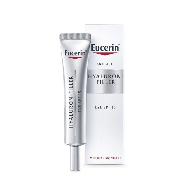 Kem mắt Eucerin Hyaluron-Filler +3x Effect SPF15 của Đức hiệu quả trong giảm nếp nhăn vùng mắt