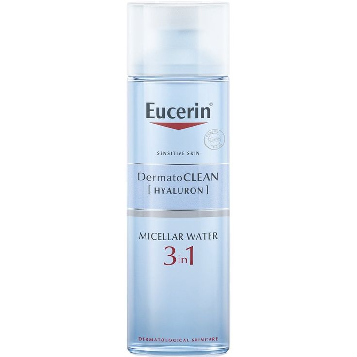 Nước tẩy trang Eucerin 3 in 1 Dermatoclean dưỡng ẩm, sạch tẩy trang