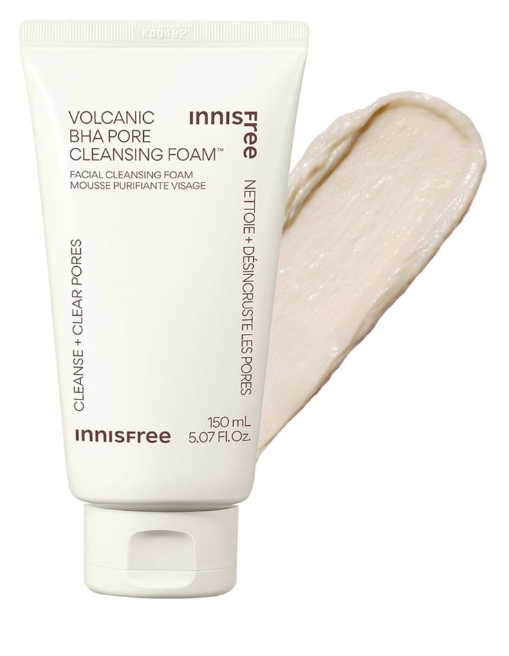 Sữa rửa mặt Innisfree trà đen Volcanic Baja Pore Foam 