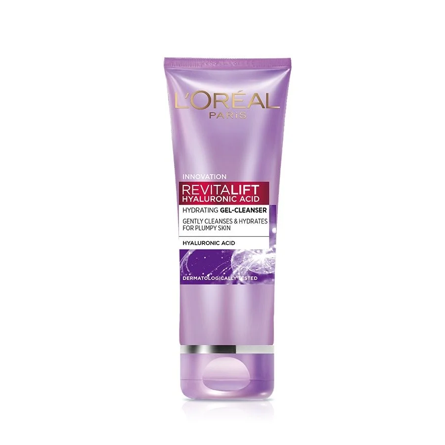 Sữa rửa mặt Loreal tím Revitalift Hyaluronic Acid