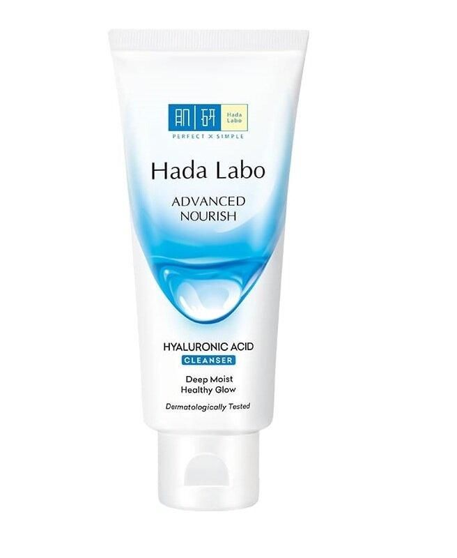 Sữa rửa mặt Hada Labo Advanced Nourish Hyaluronic Acid cho da khô nhạy cảm
