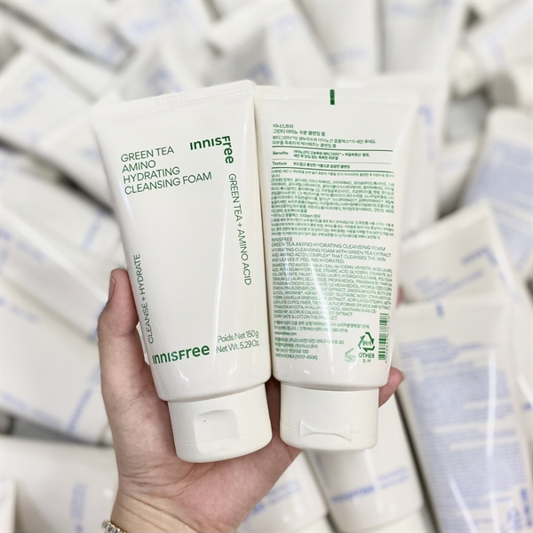 Sữa rửa mặt Innisfree trà xanh Green Tea