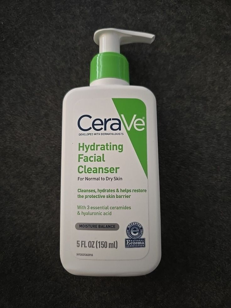 Sữa rửa mặt Cerave xanh lá Hydrating Facial Cleanser