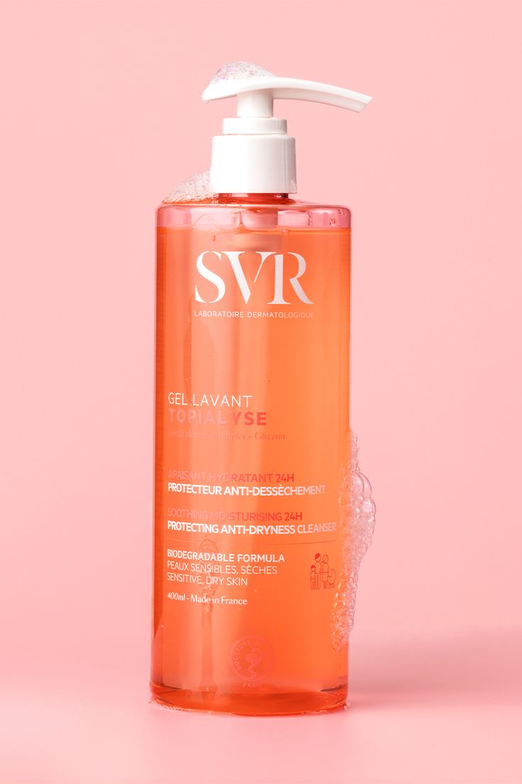 Sữa rửa mặt hồng SVR Topialyse Gel Lavent