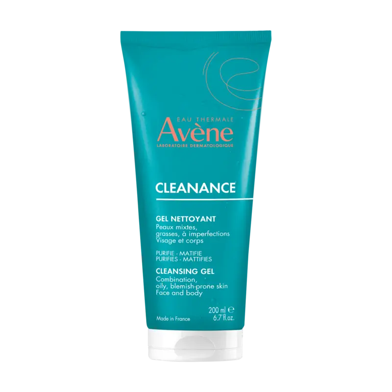 Sữa rửa mặt màu xanh dương Avene Cleanance Gel