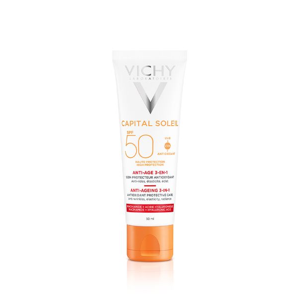Kem chống nắng chống lão hóa Vichy Capital Anti Age 3 in 1