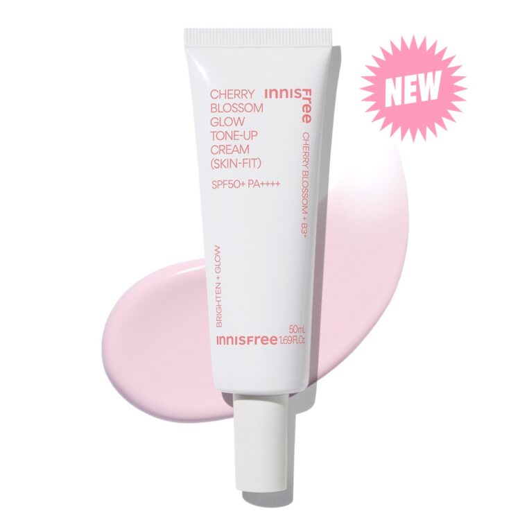 Kem chống nắng dưỡng ẩm nâng tone Innisfree Cherry Blossom