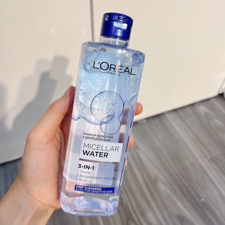 nước tẩy trang Loreal xanh dương