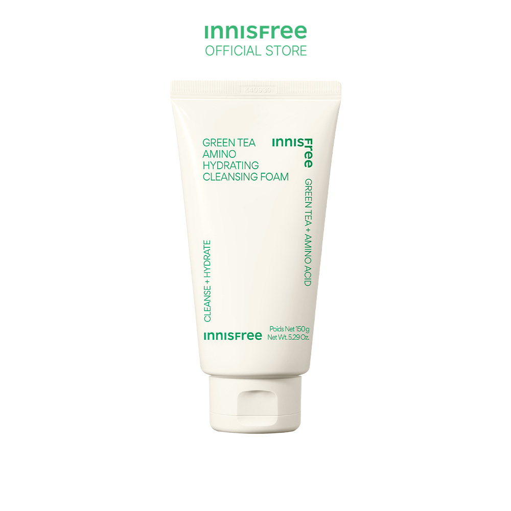sữa rửa mặt Innisfree trà xanh mẫu mới Green Tea Amino