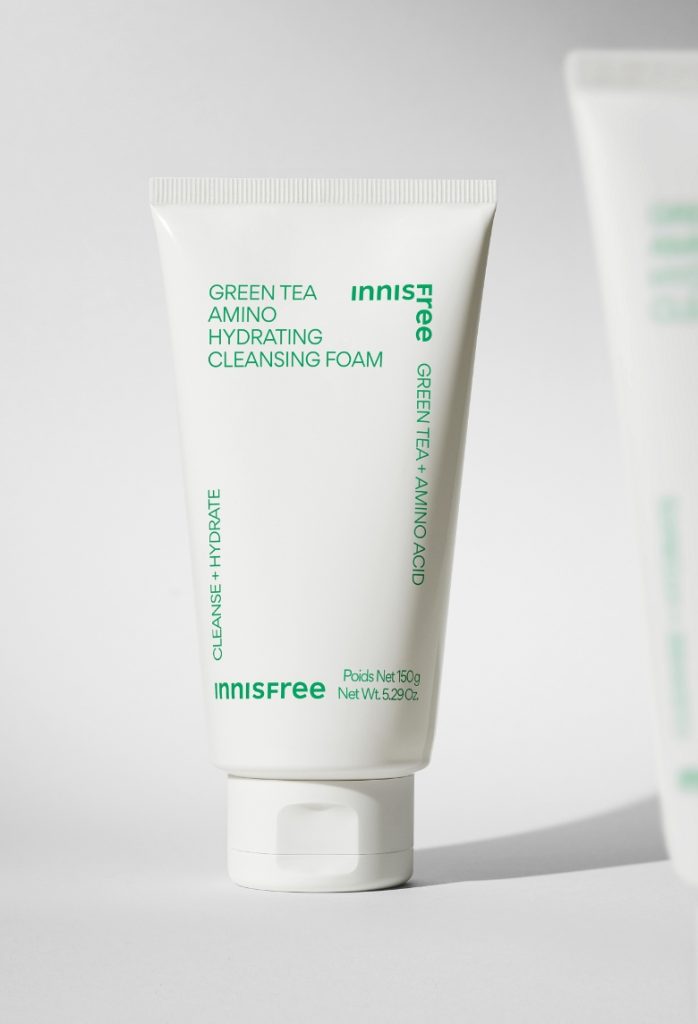 Về thiết kế sữa rửa mặt Innisfree trà xanh mới