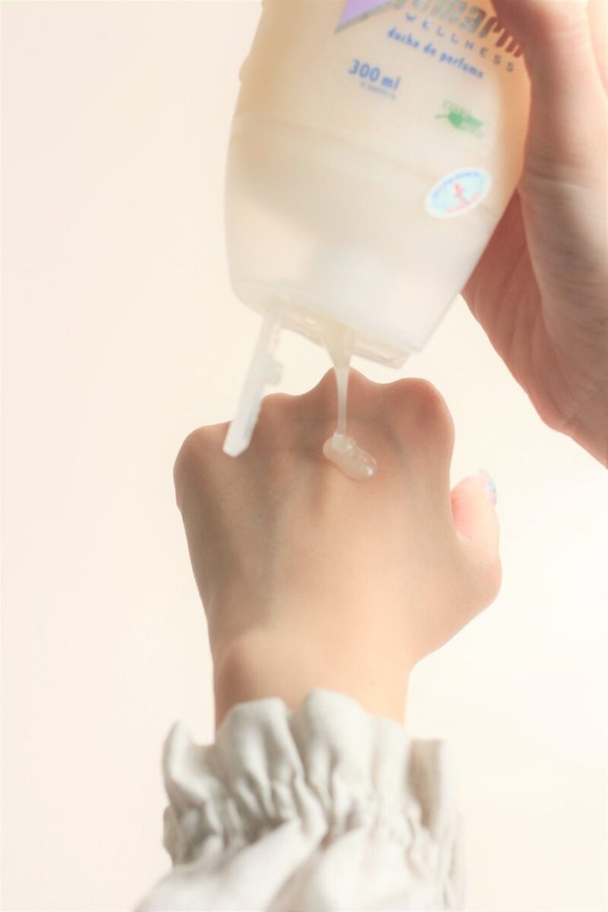 sữa tắm cá ngựa Đức có kết cấu dạng gel