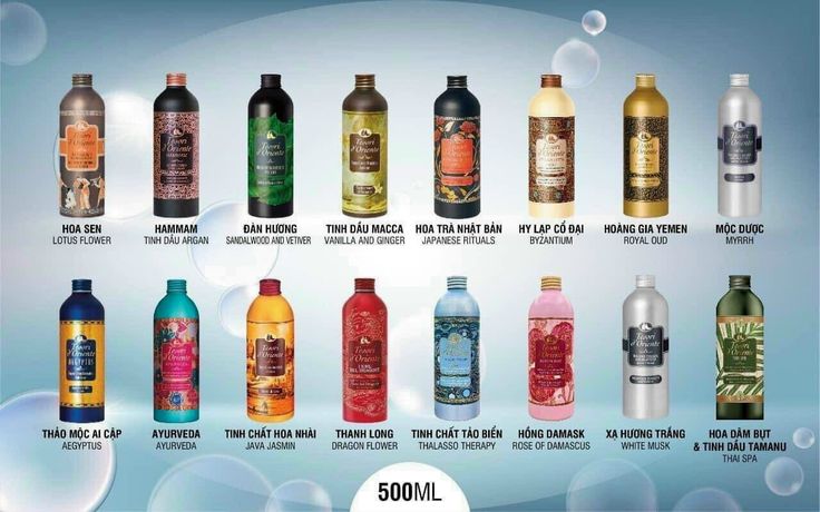 Sữa tắm Tesori hương nước hoa