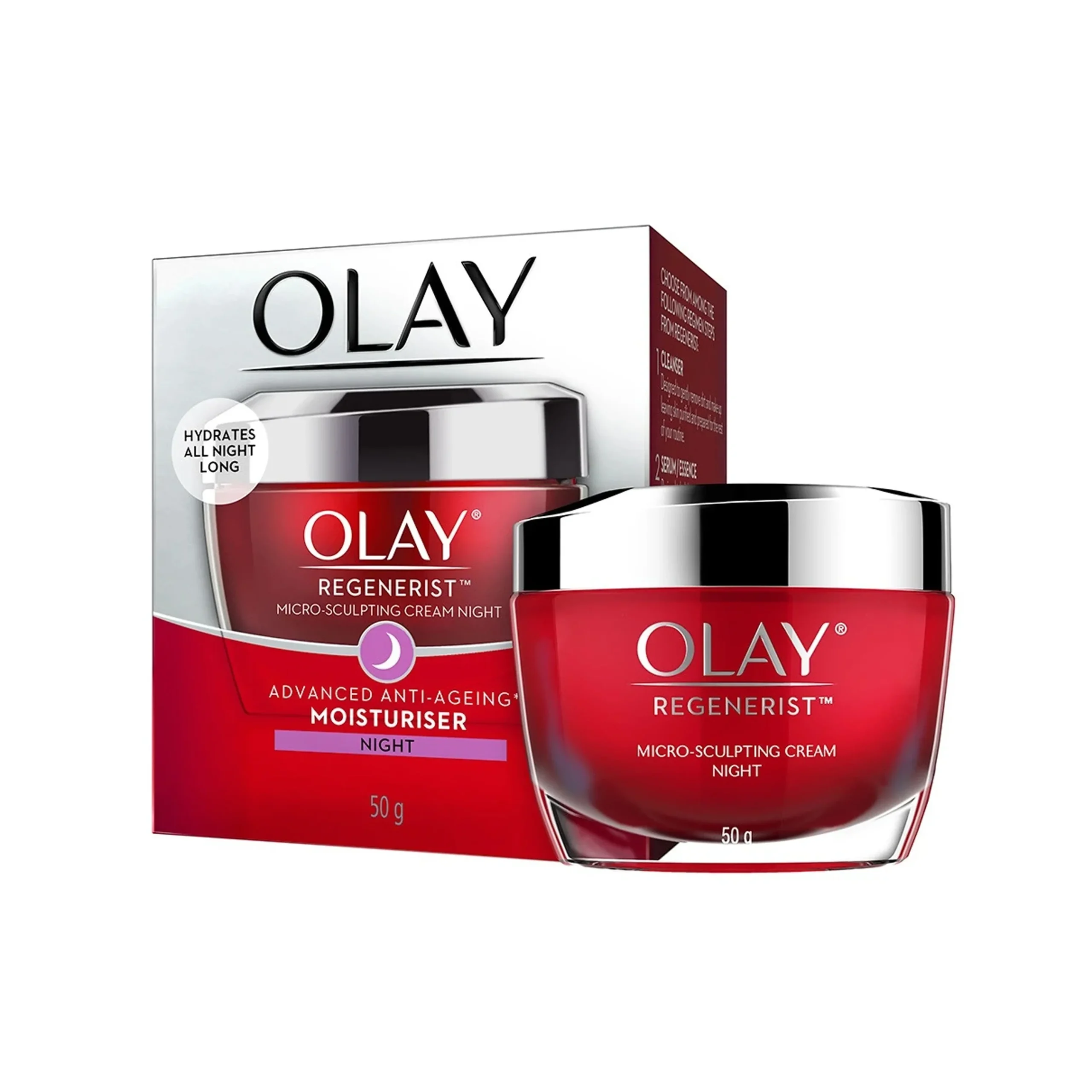 Kem dưỡng Olay Regenerist Micro Sculpting Cream Night - một trong những kem dưỡng Olay ban đêm tốt nhất hiện nay