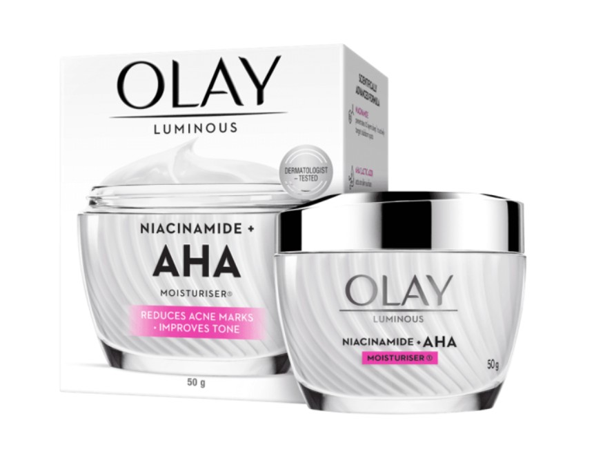Kem Olay Luminous Niacinamide AHA