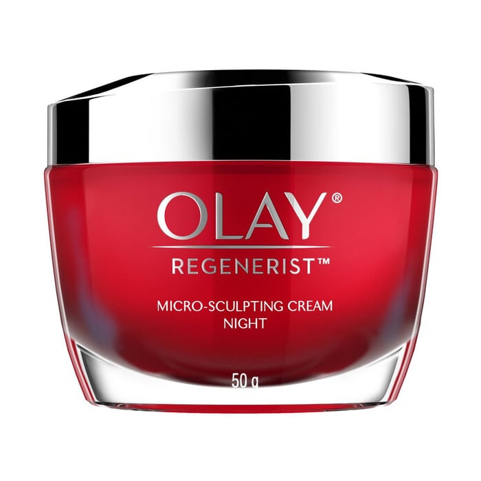 Kem Olay dành cho tuổi 35 màu đỏ Regenerist Micro Sculpting Cream Night