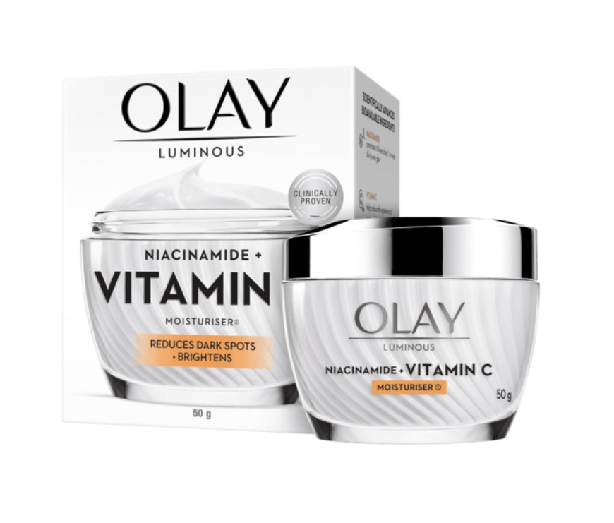 Kem Olay Luminous Niacinamide Vitamin C cho tuổi 40 dưỡng sáng da giảm mờ nám