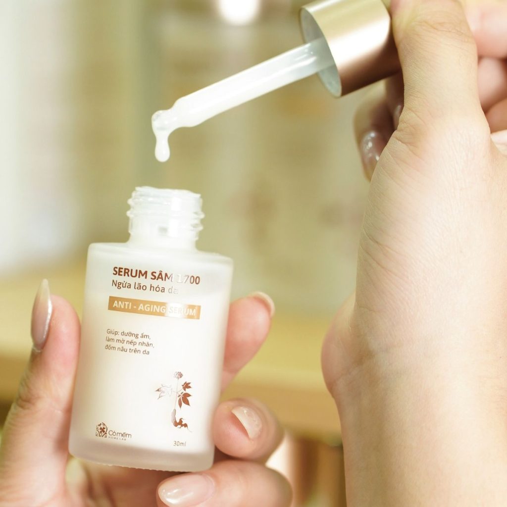 Serum chống lão hóa nhân sâm 1700 Cỏ mềm