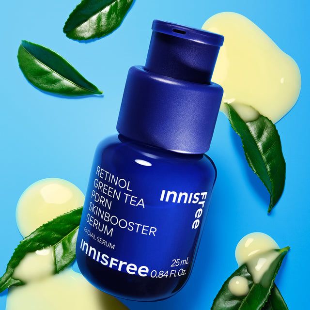 Serum Innisfree chống lão hóa Retinol Green Tea PDRN Skinbooster