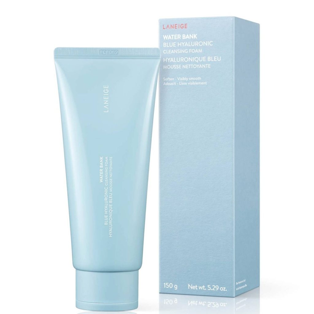 Sữa rửa mặt Laneige Water Bank Blue HA Cleansing Foam